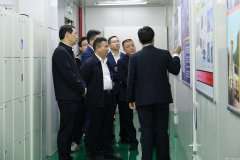 宜春市电子信息产业链招商小分队莅临西安明哲无人驾驶技术有限公司参观调研